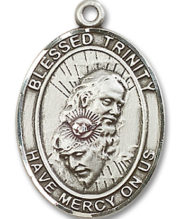 Blessed Trinity Medal and Necklace