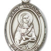 St. Victoria Medal and Necklace