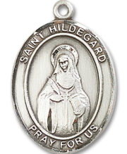 St. Hildegard Von Bingen Medal and Necklace