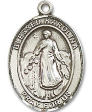 Blessed Karolina Kozkowna Medal and Necklace