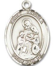 St. Angela Merici Medal and Necklace
