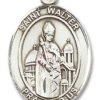 St. Walter Of Pontnoise Medal and Necklace