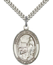 our lady of lourdes medal