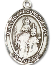 Our Lady Of Consolation Medal and Necklace