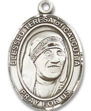 Blessed Teresa Of Calcutta Medal and Necklace