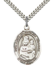 our lady of prompt succor medal