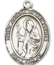 St. Joseph Of Arimathea Medal and Necklace