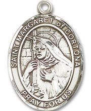 St. Margaret Of Cortona Medal and Necklace