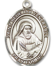 St. Bede The Venerable Medal and Necklace