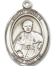 St. Pius X Medal and Necklace