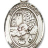 St. Rosalia Medal and Necklace