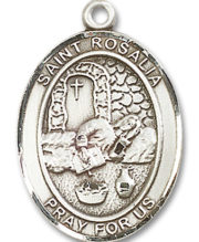 St. Rosalia Medal and Necklace