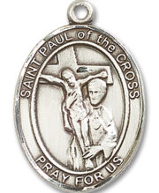 St. Paul Of The Cross Medal and Necklace
