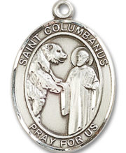 St. Columbanus Medal and Necklace