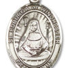 St. Edburga Of Winchester Medal and Necklace
