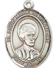 St. Louis Marie De Montfort Medal and Necklace