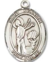 St. Kenneth Medal and Necklace