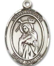 St. Regina Medal and Necklace