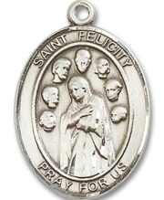 St. Felicity Medal and Necklace