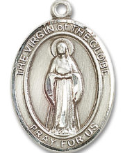 Virgin Of The Globe Medal and Necklace