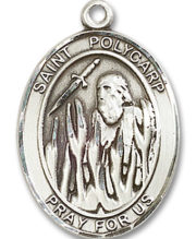 St. Polycarp Of Smyrna Medal and Necklace