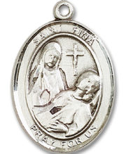 St. Fina Medal and Necklace