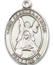 St. Frances Of Rome Medal and Necklace