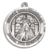 Divina Misericordia Round Medal and Necklace