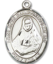 St. Rose Philippine Medal and Necklace
