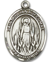 St. Juliana Medal and Necklace