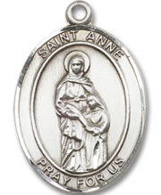 St. Anne Medal and Necklace