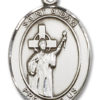 St. Aidan Of Lindesfarne Medal and Necklace