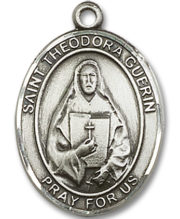 St. Theodore Guerin Medal and Necklace
