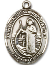 St. Raymond Of Penafort Medal and Necklace