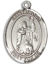 St. Drogo Medal and Necklace