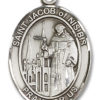 St. Jacob Of Nisibis Medal and Necklace