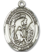 Paul The Hermit Medal and Necklace