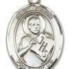 St. Viator Of Bergamo Medal and Necklace