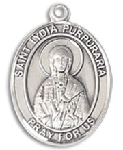 St. Lydia Purpuraria Medal and Necklace
