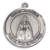 Our Lady Rosa Mystica Round Medal and Necklace