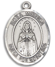 Our Lady Rosa Mystica Medal and Necklace