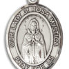 Our Lady Of Rosa Mystica Medal and Necklace