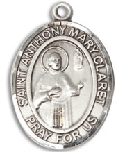 St. Anthony Mary Claret Medal and Necklace