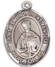 St. Edmund Of East Anglia Medal and Necklace