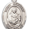 St. Norbert Of Xanten Medal and Necklace