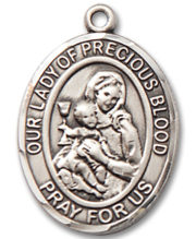 Our Lady Of The Precious Blood Medal and Necklace