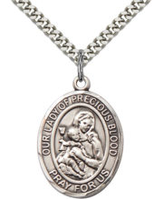 our lady of the precious blood medal