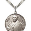 pope francis round medal