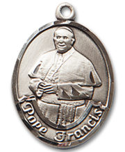 Pope Francis Medal and Necklace