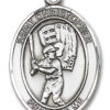 St. Christopher - Baseball Medal and Necklace